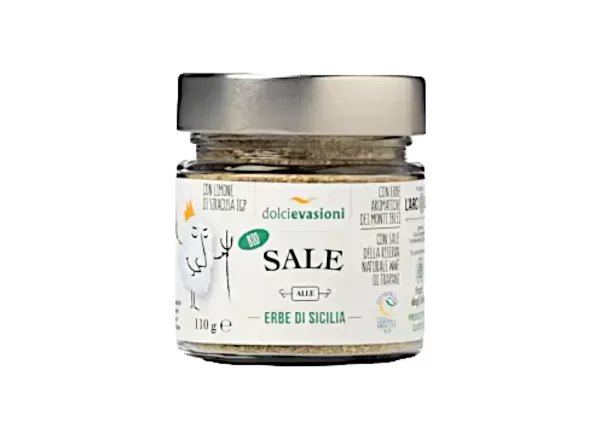 Salt with Sicilian Organic Herbs by L'Arcolaio cooperativa sociale...