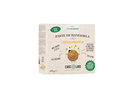 Organic Lemon Almond Pastes by L'Arcolaio cooperativa sociale | St...