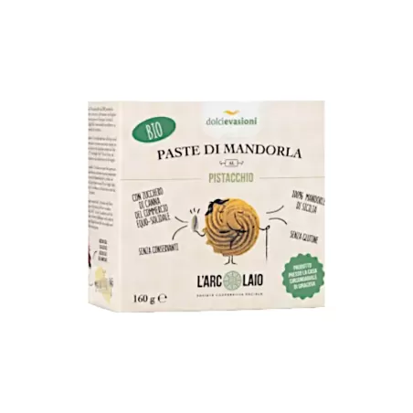 Pâte d'Amandes au Pistache Bio de la coopérative sociale L'Arcolaio...
