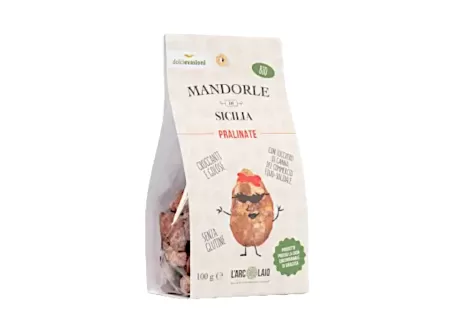 Amandes de Sicile pralinées bio de L'Arcolaio cooperativa sociale...