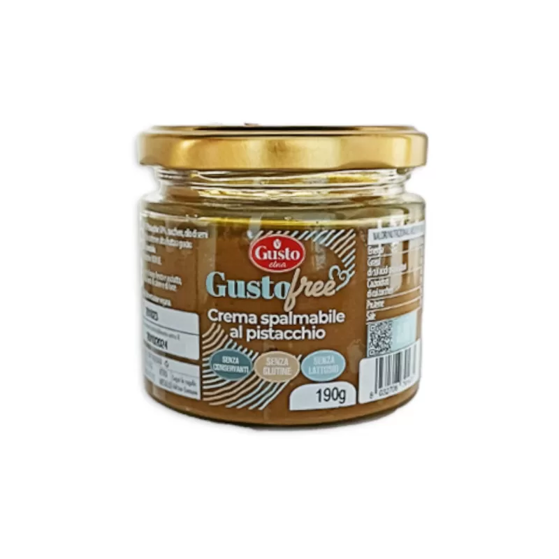 Crème Saveur Libre de Pistache à 50% sans gluten et sans lactose...