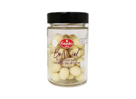 Boncioc-Pralinen aus weißer Schokolade mit Pistazienfüllung -12...