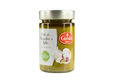 Pistachio And Garlic Paté - 12pcs by Gusto Etna | StoreItaly.org