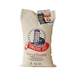 RIZ ARBORIO AOP - SAC EN TISSU 2KG de Tomasoni Riso | Magasin...