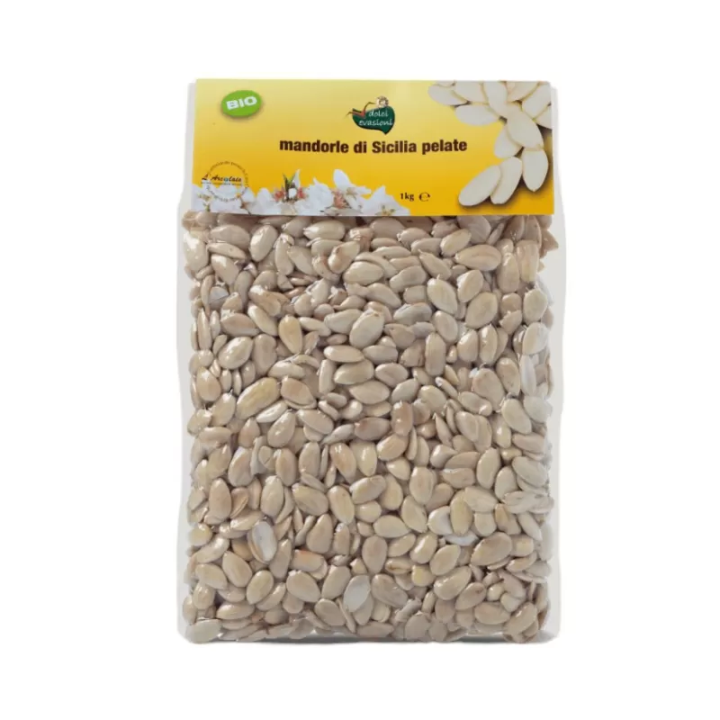 Bio geschälte Mandeln aus Sizilien von L'Arcolaio cooperativa sociale | ...