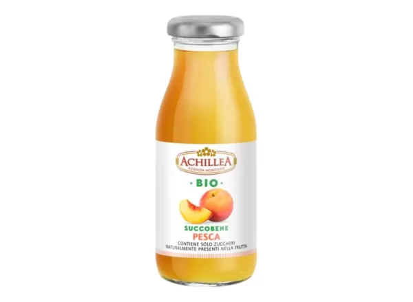 Peach Juice - 100% Organic - 20cl by Achillea | StoreItaly.org