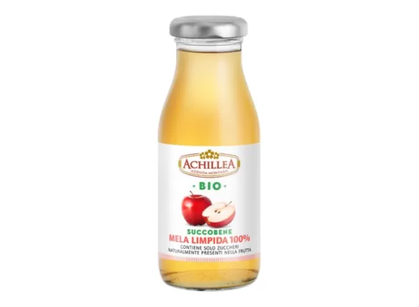 Clear Apple Juice - 100% Organic by Achillea | StoreItaly.org