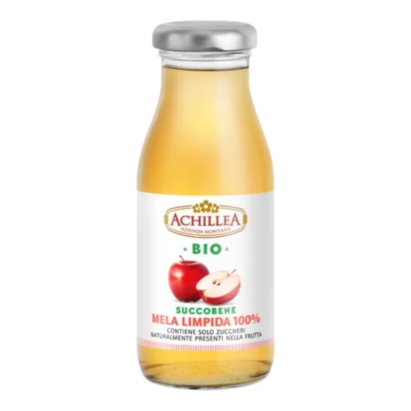Clear Apple Juice - 100% Organic by Achillea | StoreItaly.org