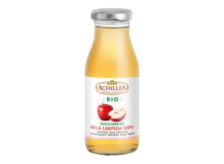 Clear Apple Juice - 100% Organic by Achillea | StoreItaly.org