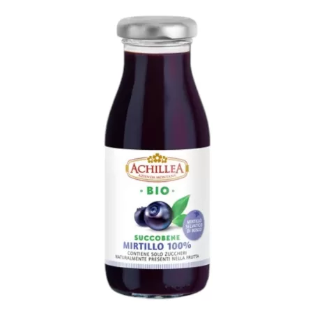 Jus de Myrtille 100% Bio - 200ml de Achillea | StoreItaly.org