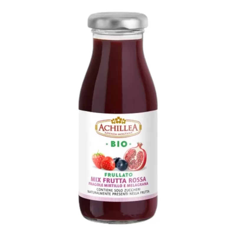 ORGANIC RED FRUIT SMOOTHIE - Strawberry Pomegranate and Wild Bluebe...