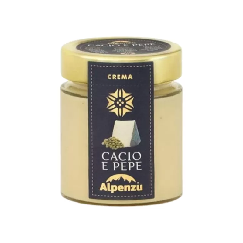 Crème Cacio e Pepe - 140g de Alpenzu | StoreItaly.org