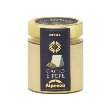 Crème Cacio e Pepe - 140g de Alpenzu | StoreItaly.org
