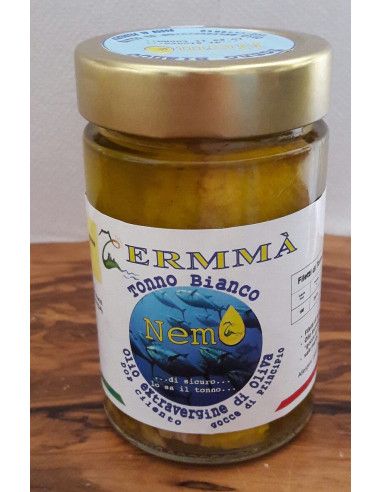 Tyrrhenian Tuna Fillets in DOP Extra Virgin Olive Oil - Ermmà - Canned Fish