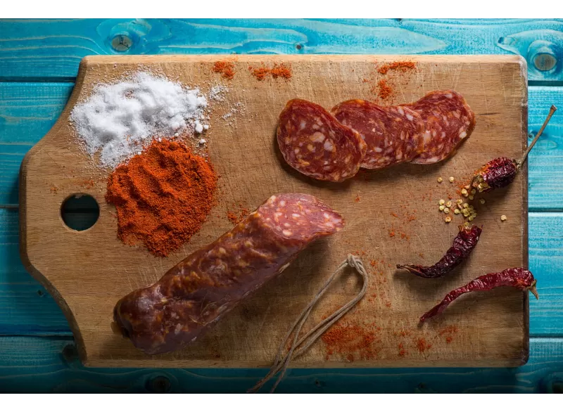 Salame Calitri - SALUMIFICIO TORNILLO S.r.l. - Charcuteries