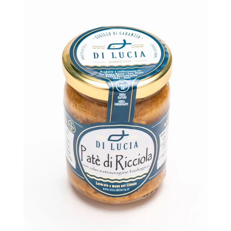 Paté von Gelbschwanzmakrele in Öl von Ittici Di Lucia - Ittici di Lucia - Cremes und Patés