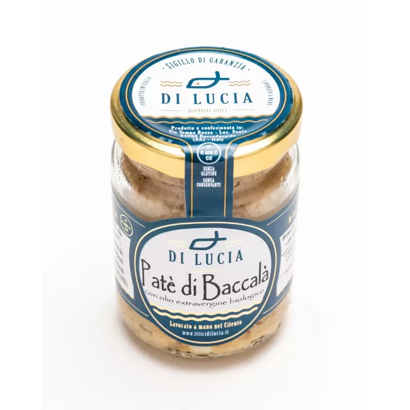 Paté aus Kabeljau in Öl von Ittici Di Lucia - Ittici di Lucia - Cremes und Pasteten