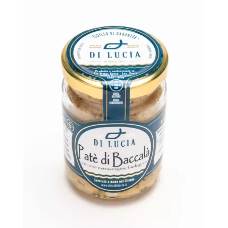 Paté de Morue dans l'Huile de Ittici di Lucia - Crèmes et Patés