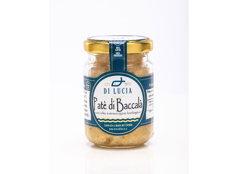 Cod Patè in Olive Oil - Ittici di Lucia - Creams and Pates