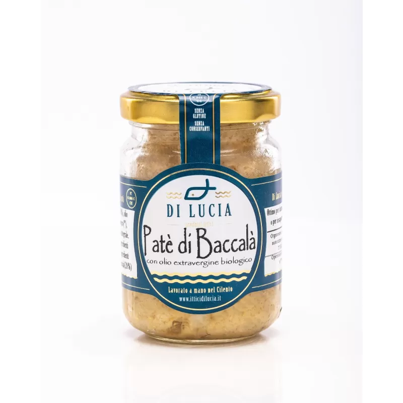 Paté de Morue dans l'Huile de Ittici di Lucia - Crèmes et Patés