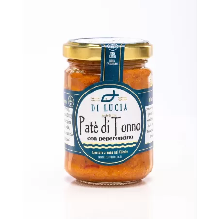 Thunfisch- und Chilipaste in Öl - Ittici di Lucia - Cremes und Pasteten
