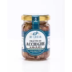 Filetti di Acciughe in Olio d'oliva di Ittici Di Lucia - Ittici di Lucia - Conserve di Pesce