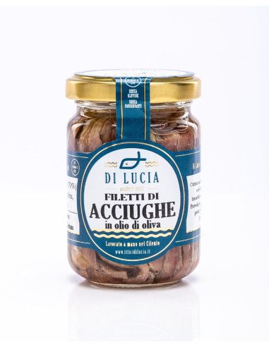 Anchovy fillets in Olive Oil - Ittici di Lucia - Canned Fish