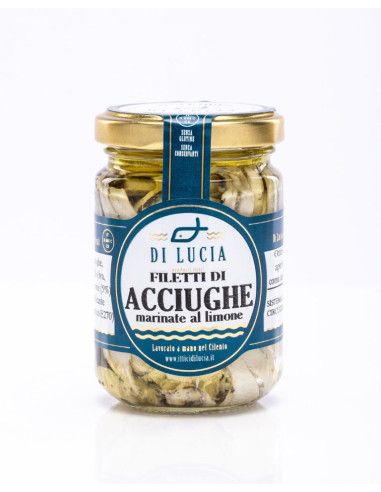 Marinated Anchovies in Lemon - Ittici di Lucia - Canned Fish