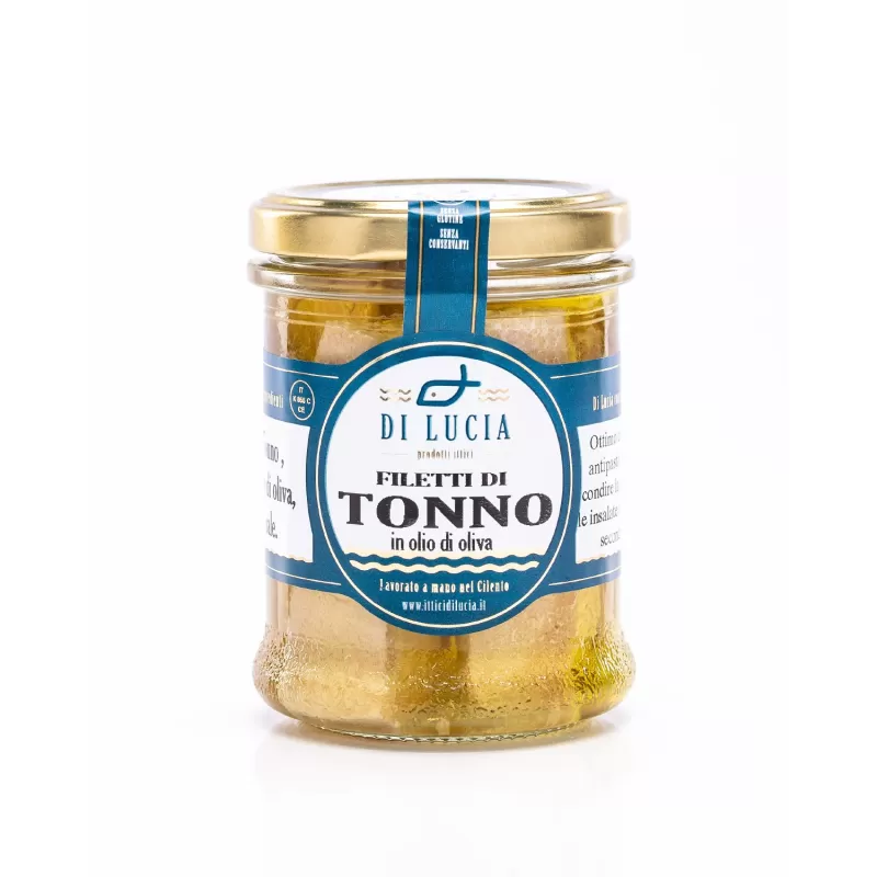 Tuna Fillets in Oil - Ittici di Lucia - Canned Fish