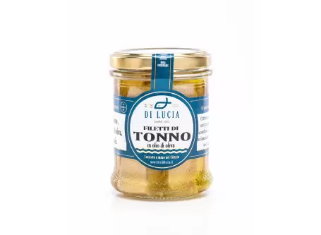 Filetti di Tonno in olio di Ittici Di Lucia - Ittici di Lucia - Conserve di Pesce