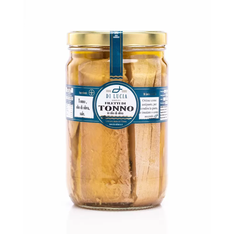 Tuna Fillets in Oil - Ittici di Lucia - Canned Fish