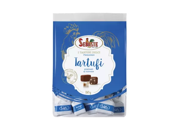 Tartufes Doux Pralinés au Nougat - Sebaste - Torroni