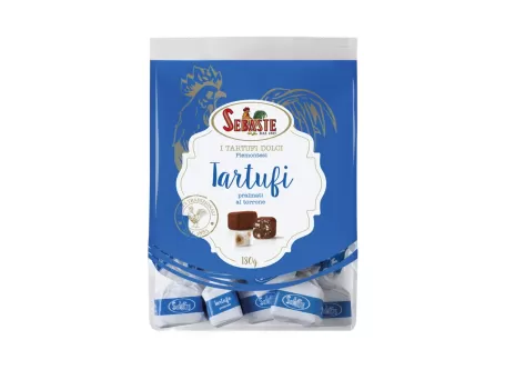 Pralinierte Süße Trüffel mit Nougat - Sebaste - Torroni