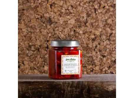 Pacchetelle of "Piennolo del Vesuvio Tomato D.O.P." - Don Andrè - Sauces and Tomato Sauces