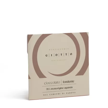 Tablette de chocolat noir - Pasticceria Giotto Oltre la Dolcezza - Chocolat