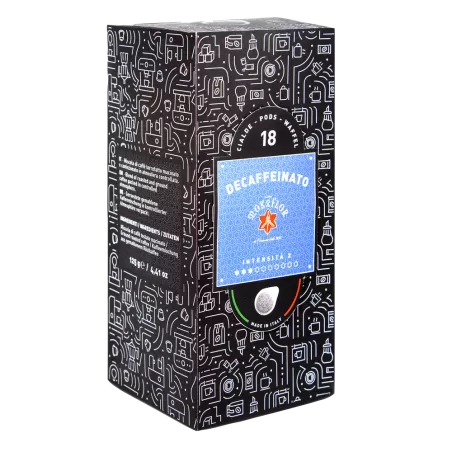 Entkoffeinierte Kaffeepads - Caffe Lab - Kaffeebohnen, gemahlen und in Pads