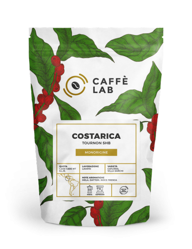 Coffee Costarica Tournon SHB - Caffe Lab - Coffee beans, ground coffee and coffee pods