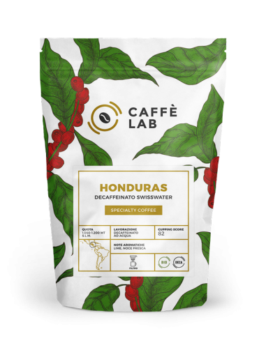Coffee Honduras Deca swisswater bio - Caffe Lab - Coffee beans, ground coffee and coffee pods